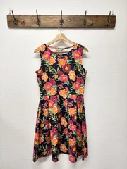 FAS ノースリーブワンピース　花柄　Mのサムネイル