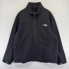古着 ザ・ノースフェイス THE NORTH FACE ジャケット フルジップ 大きいサイズ フリースライナー ソフトシェル 2XL  ブラック系 メンズのサムネイル