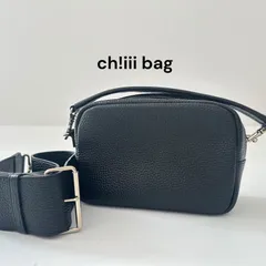 ch!iii bag Widebelt Boston ワイドベルト ボストンバッグ ショルダーバッグ ブラック 黒 牛革 日本製 美品 6JL011のサムネイル
