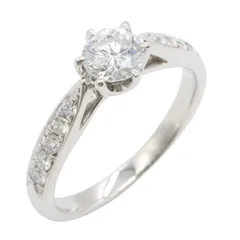 ジュエリー JEWELRY リング・指輪 ダイヤモンド リング ﾀﾞｲﾔ 3.1g E #4 Pt950プラチナ ダイヤモンド リング レディース Used Aのサムネイル