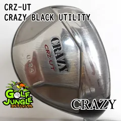 【中古】ユーティリティ クレイジー CRZ-UT CRAZY BLACK UTILITY S 24 ユーティリティ 地クラブ カスタム カーボンシャフト おすすめ メンズ 右[4270]のサムネイル