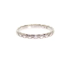 シャネル CHANEL リング ココクラッシュ スモール J11354 ダイヤモンド Pt950プラチナ 19号 #60 メンズ 保証書付属【中古】【Aランク】のサムネイル