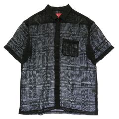 Supreme メッシュ 半袖シャツ ブラック L - メルカリ