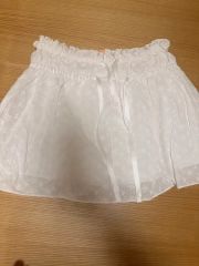 SINOON Flower Scrunch Skirt (Navy) 未使用 - メルカリ