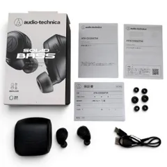 〇 オーディオテクニカ audio-technica イヤホン ATH-CKS50TW BK ブラック ノイキャン 重低音 1100-4794のサムネイル