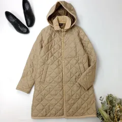 LAVENHAM ラベンハム キルティング フーデッド コート 中綿 /26Fのサムネイル