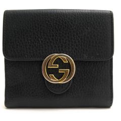 ✨Sランク✨ GUCCI ミニ財布 インターロッキング ダラーカーフ GGロゴ