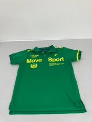 送料無料★DESCENTE Move Sport デサント　ムーブスポーツ★半袖Tシャツ　半袖ポロシャツ★メンズ　Mサイズ★グリーン　緑　#80707sppのサムネイル