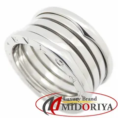 BVLGARI ブルガリ ビーゼロワン リング 指輪 4バンド M #60 19号 B.zero1 K18WG ホワイトゴールド メンズ/295696【中古】【BJ】のサムネイル