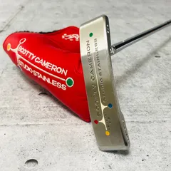 Scotty Cameron スコッティ・キャメロン Titleist タイトリスト Studio Stainless Newport 2.5 スタジオステンレス ニューポート 34インチ メンズ ゴルフ クラブ パター 単品 初心者 入門のサムネイル