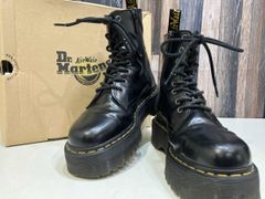 良品✨】Dr.Martens JADON UK7 黒 男女可厚底 8ホール - メルカリ