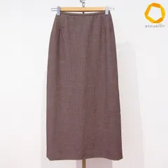 #anc ヘルノ Herno スカート 40 茶 タイト ステッチ イタリア製 タグ付き 美品 レディース [808461]のサムネイル