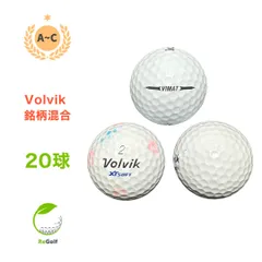 ロストボール ボルビック ヴォルビック 銘柄混合. S3 Under par XTSOFT 20球 ACランク ゴルフボールのサムネイル