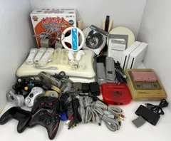 【ジャンク・まとめ品】Nintendo 任天堂 ゲーム機まとめ Wii スーファミ コントローラー他 (2607072) のサムネイル