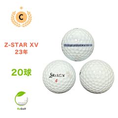 ロストボール スリクソン Z-STAR XV ZスターXV ホワイト 2023年モデル 20球 Cランク ゴルフボール