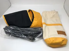 ◆Helinox ヘリノックス ビーチチェア チェアワン イエロー 保存袋付き 中古 現状◆22169★のサムネイル