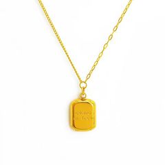 ☻*様 本日限定売り切りK18金ゴールドバー風ネックレス 約0.85g - メルカリ