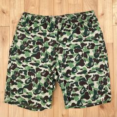 APE kaws green camo スウェット ショーツ M ハーフパンツ - メルカリ