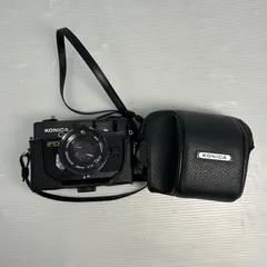 ☆KONICA コニカ ☆C35 FD ブラック フィルムカメラ ケース付のサムネイル