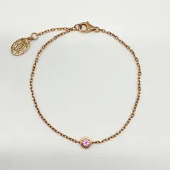 Cartier カルティエ ダムールブレスレット ピンクサファイア 1P K18PG ピンクゴールド Au750 レディース アクセサリー【中古】Aランク　5_475のサムネイル