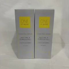 【再入荷】新品未開封 ONE BY KOSE ワンバイコーセー クリアピール セラム 本体 120ml ※2品セット (606-1)のサムネイル