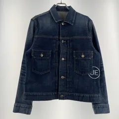 【中古品】 UNIFOAM EXEPERIMENT ユニフォーム エクスペリメント DAMAGE DENIM JACKET UE-220032 ダメージ デニム ジャケット アウター 【142-260707-sa-12-tei】のサムネイル