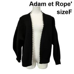 ADAM ET ROPE レースシアーブラウス 長袖 ボウタイ B2286 - メルカリ