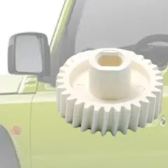 【特価商品】互換品 歯車 電動格納 ギア ギヤ 格納不良 サイドミラー エブリィドアミラー 30歯 ジムニー スズキのサムネイル