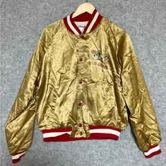 Chalk Line（チョークライン）80ｓ NFL サンフランシスコ・49ersのヴィンテージ・サテンスタジャン（USA製）のサムネイル