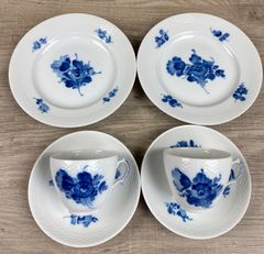 ロイヤルコペンハーゲン ブルーフラワー 23スーププレート×4 - メルカリ