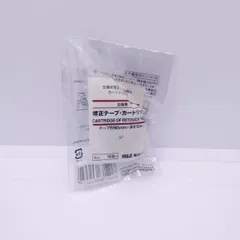 無印良品　修正テープ・カートリッジ【交換用】 4点で５８０円のサムネイル