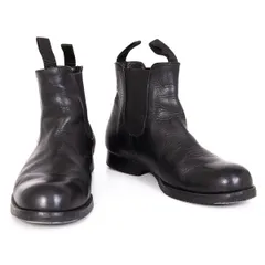 コムデギャルソンCOMME des GARCONS サイドゴアレザーブーツ 黒22のサムネイル