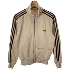 80s adidas ATP USA製 ベージュ クリーム ブラウン ジャージ - メルカリ