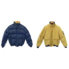モンクレール MONCLER リバーシブル ダウンジャケット ブルゾン ジップアップ アウター L 黄色 青 イエロー ブルー /HS ■GY53のサムネイル