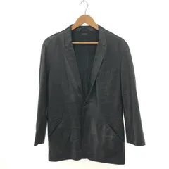 GIORGIO ARMANI ジョルジオアルマーニ レザーテーラードジャケット サイズ:48 アーカイブ/SKINEA SRL製    ブラック メンズ / 243001005080のサムネイル