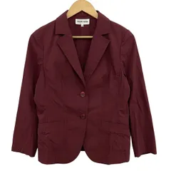 HANAE MORI(ハナエモリ) ジャケット サイズ40 M レディース美品  - ボルドー 長袖/春/秋のサムネイル