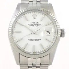 ロレックス Rolex 腕時計 デイトジャスト 16014 デイト ホワイト文字盤 K18WG SS 自動巻き 【OH済み】 【中古】のサムネイル