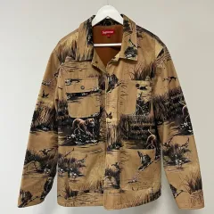 XL シュプリーム 12FW Dogs and Ducks チョア コート タンのサムネイル