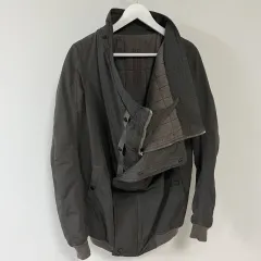 M RICK OWENS リックオウエンス 14FW エクスプローダー パーカ ジップアップ ブルゾン ジャケット DARK DUSTのサムネイル