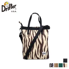 ドリフター Drifter ショルダートートバッグ メンズ レディース レオパード ゼブラ V1690のサムネイル
