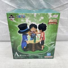 中古】未開封)A賞 Revible Moment エース＆サボ＆ルフィ ｢一番くじ