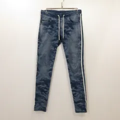 【姫路東店】 中古 RESOUND CLOTHING | リサウンドクロージング パンツ DENIM JERSEY LINE PT DIND RC20-ST-008D ブルー サイズ：1 【107】のサムネイル