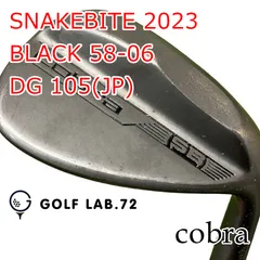 【中古】ウェッジ コブラ SNAKEBITE 2023 BLACK 58-06◆DG 105(JP)◆S200◆58[1630]のサムネイル