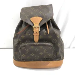 [七重浜85-2-080706nh] [併売]LOUIS VUITTON ルイヴィトン モンスリMMリュック M51136[中古] [レディース]のサムネイル