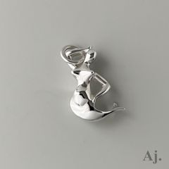 美品 ジョージジェンセン カエル ペンダント チャーム 925 箱付 - メルカリ