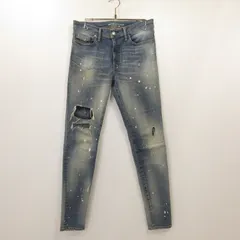 【姫路東店】 中古 RESOUND CLOTHING | リサウンドクロージング デニムパンツ Blind DENIM ST-007 ブルー サイズ：2 【107】のサムネイル