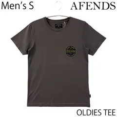 【未使用／メンズS】AFENDS OLDIES TEE チャコールグレーのサムネイル