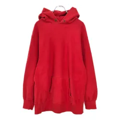 80年代 Champion チャンピオン LAND'S END ランズエンド REVERSE WEAVE リバースウィーブ パーカー レッド(メンズ XL相当)中古 古着 V6121のサムネイル