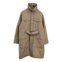 Christian Dior クリスチャン ディオール スタンドカラー 中綿 コート ベージュ(メンズ 40 R)中古 古着 V6810のサムネイル