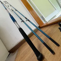 【当時物】オリムピック FG ローラーロッド 240 大物竿 3本継 ROLLER ROD トローリング クエ マグロ 泳がせ 船竿 昭和レトロ ビンテージ オールド 釣り竿 現状品 送料無料 OLYMPICのサムネイル